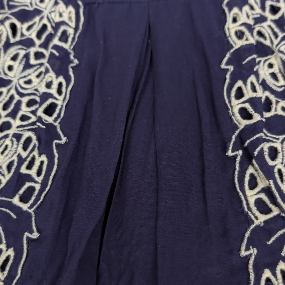 Anthropologie Floreat Embroidered Blouse Size 6 - Picture 2 of 10